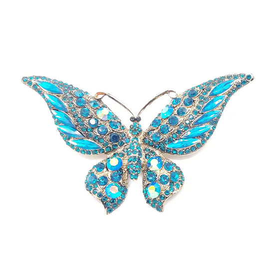 PD BROOCH Luxury Elegant Glassstone Butterfly Brooches